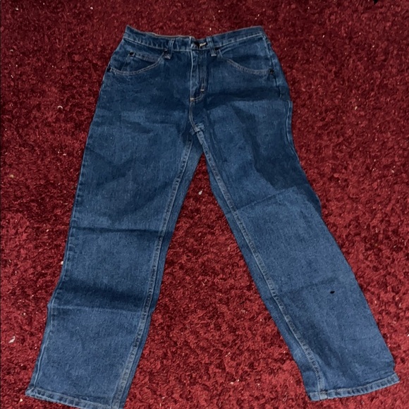 Men's Blue Jeans Wangler 29x30 - Picture 1 of 16